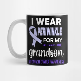 I Wear Periwinkle For My Grandson Mug